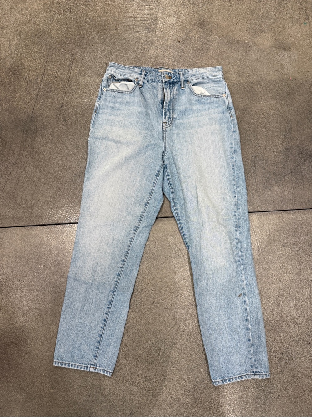 Madewell Light Blue Straight Leg Jeans